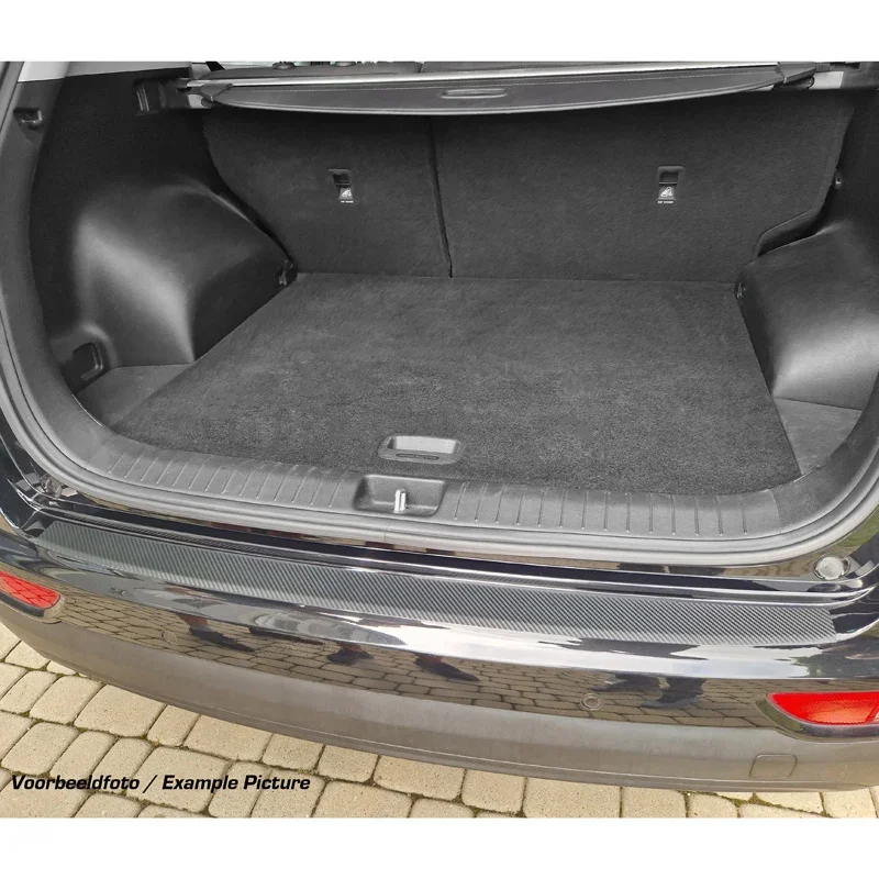 MAX6, Maßgeschneiderter Heckstoßstangenschutz in Carbon-Optik, Passend für Ford S-Max 2006-2010