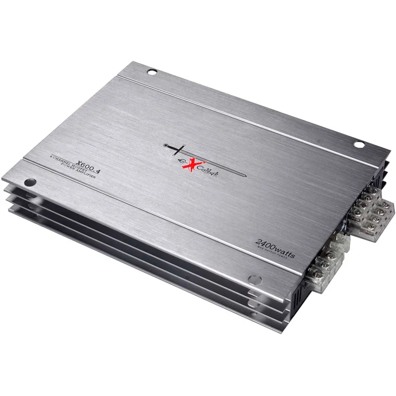 Excalibur, Verstärker, 4-Kanal, Silber, 2400W