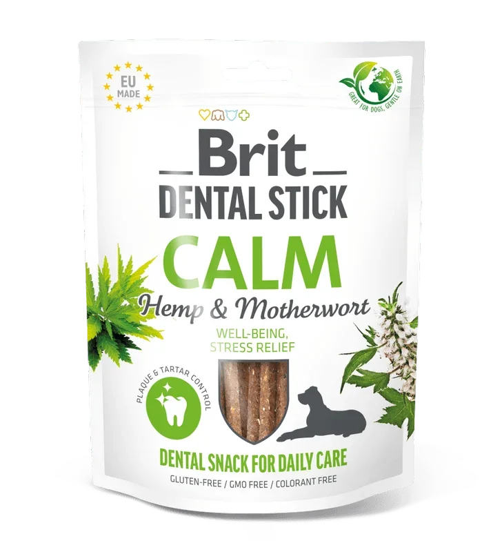 BRIT Dental Sticks Hund Calm - with Hemp & Motherwort zoo-de