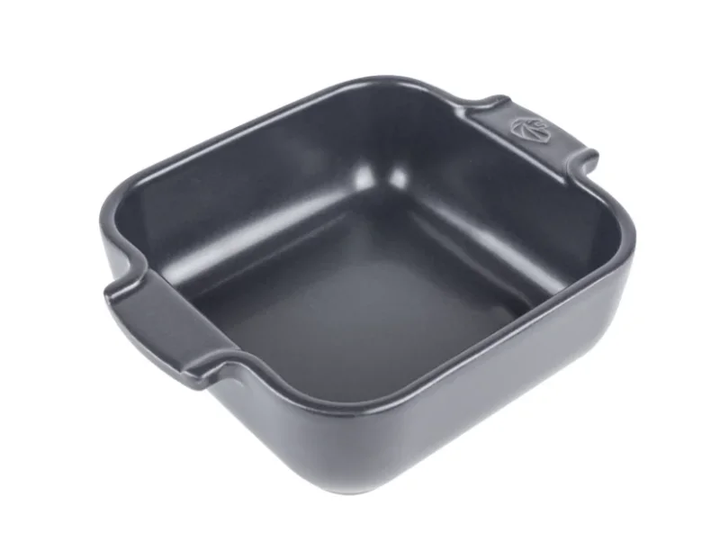 Appolia quadratische Auflaufform Schiefergrau - 18cm
