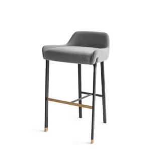 Blink Bar Stool SH750 Steelcut Trio 124 HR Schwarz Sand/Gold von Stellar Works