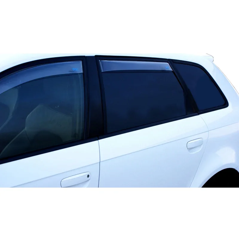 ClimAir, Windabweiser, klar/transparent, 2 Stk. für die hinteren Türen, passend für BMW 3-Series G21 Touring (2019-)