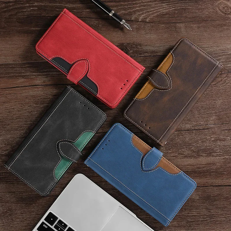Karnz | Wallet Magnetische Flip-Lederhülle für iPhone