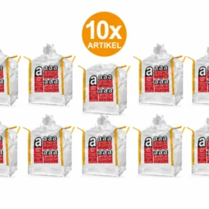 10x Asbest Big Bag