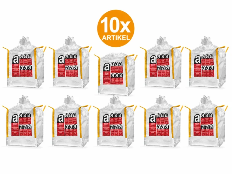 10x Asbest Big Bag