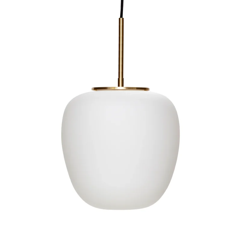 Pendelleuchte Muse Ø25cm Opalglas - Hübsch Interior