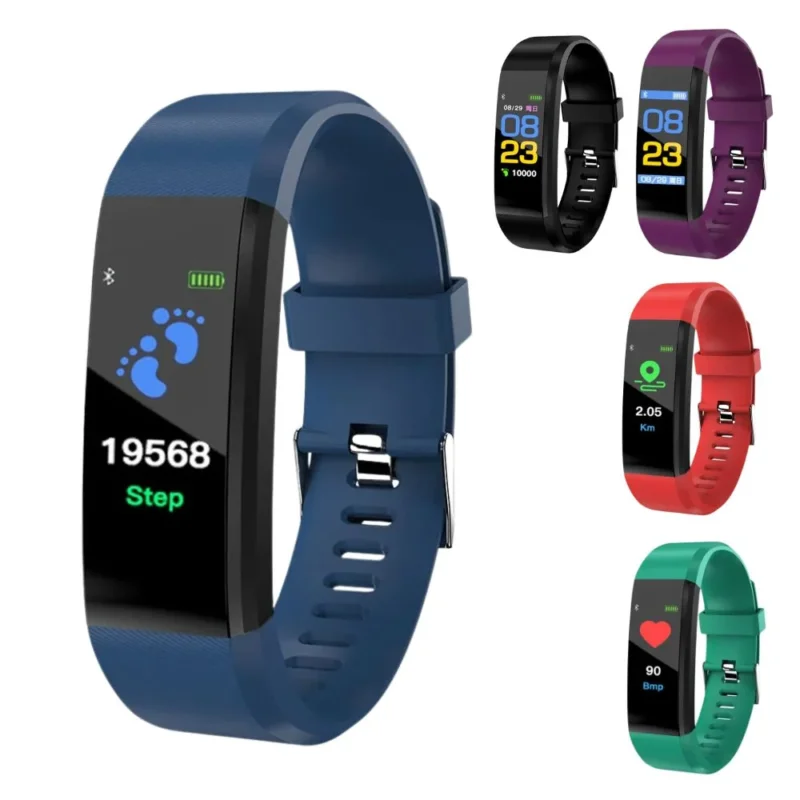 Sandsberg | Senior Smartwatch – Basis-Fitness-Tracker mit Schrittzähler, Herzfrequenzmesser & benutzerfreundlichem Design