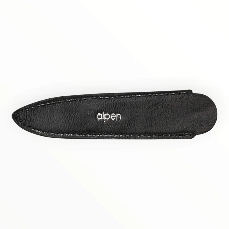 Etui für Scheren, Leder, 11 cm.