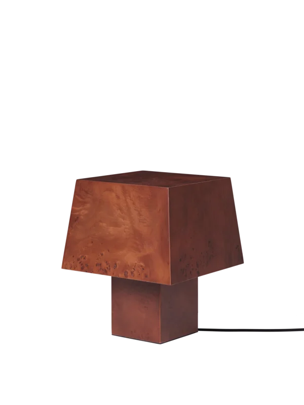 Burl Tischlampe in Dark Stained Burl von Ferm Living