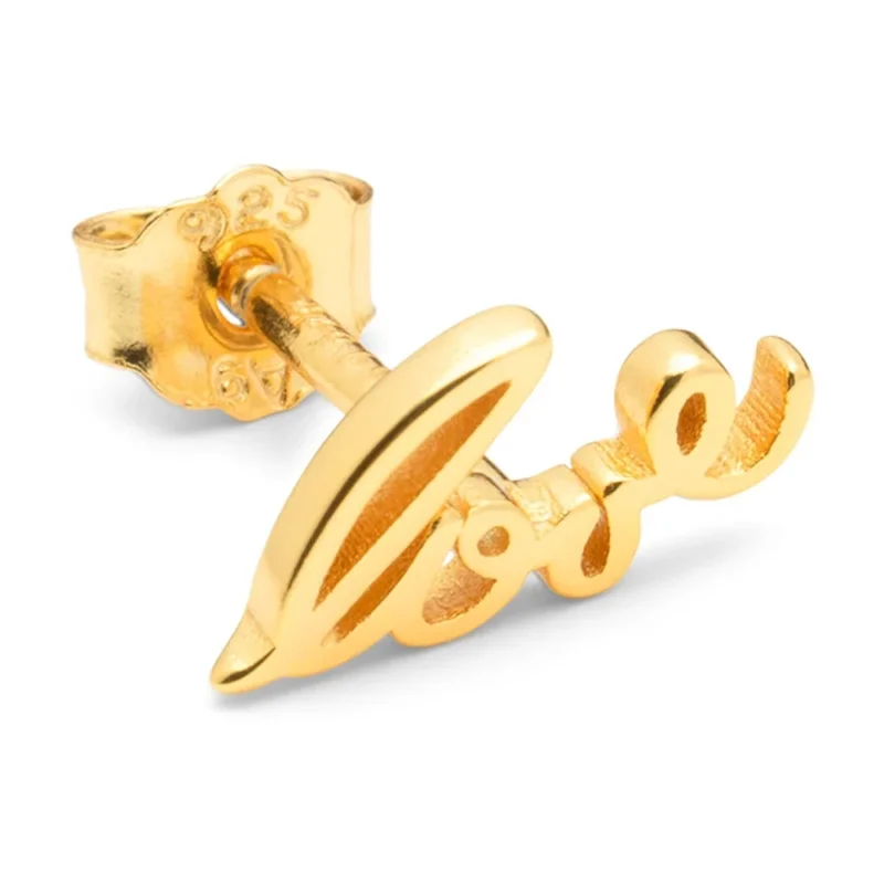 Lulu Copenhagen Ohrstecker - For My Love - Gold