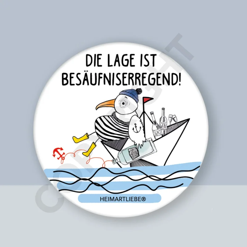 FLASCHENÖFFNER MIT MAGNET - DIE LAGE IST BESÄUFNISERREGEND