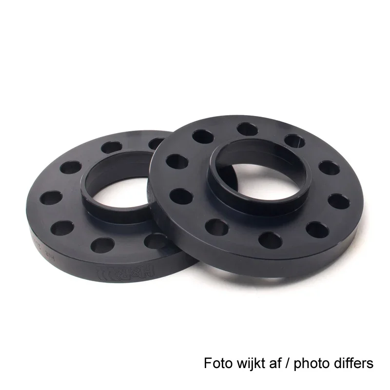 H&R, DR-System Spürverbreiterungsatz 10mm pro Achse - Lochkreis 5x120 - Mittenzentrierung 72,5mm - System M12x1,5 - passend für BMW - Schwarz, Aluminium
