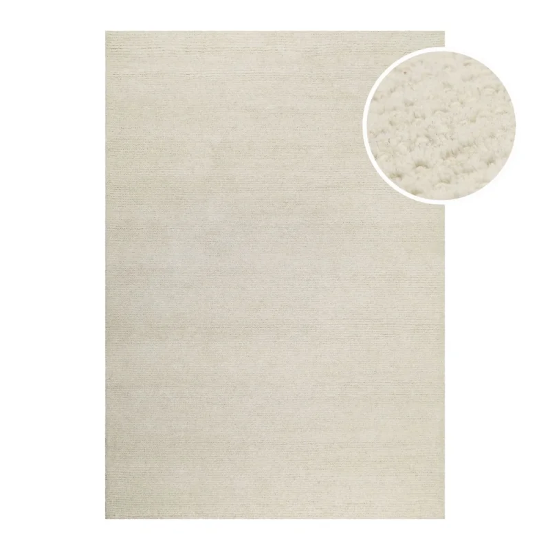 Hochwertiger Teppich aus der WECONhome Hamptons Kollektion, rechteckig freigestellt mit strukturbetonter Detailaufnahme.