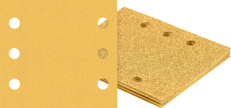 Produktbild Lieferumfang von EXPERT C470 Schleifblatt, 115x107mm, K120, 6 Löcher, 50-tlg.