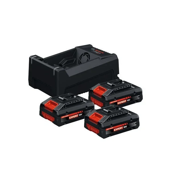 Akku-Starter-Set 3x EXBA18V-40 und GAL 12V/18V-80 Ladegerät