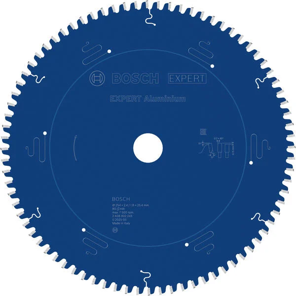 Produktbild von EXPERT Aluminium Kreissägeblatt, 254x25,4 mm, Z80