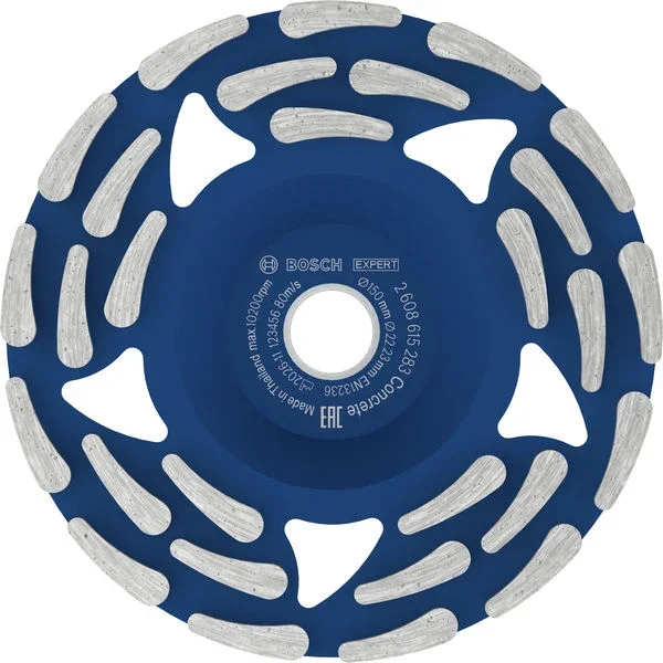 Produktbild von Diamanttopfscheibe EXPERT Concrete long life 150 x 22,23 x 5 mm