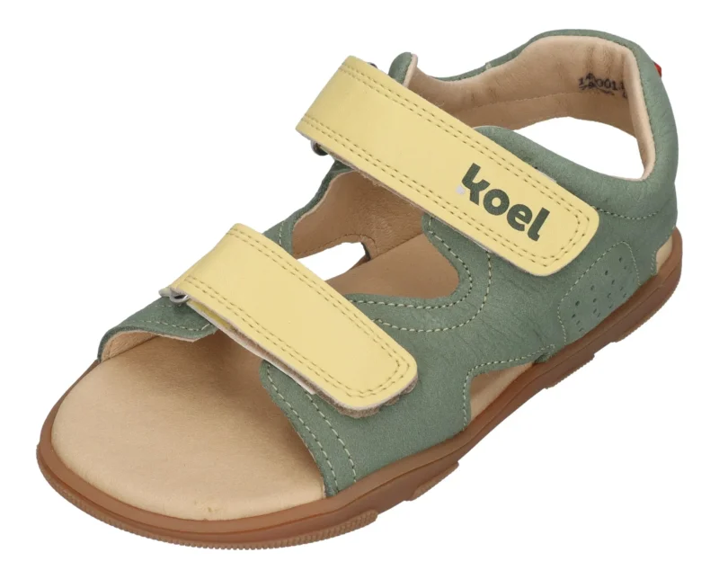 KOEL Barefoot Kinder Sandalen OVA olive