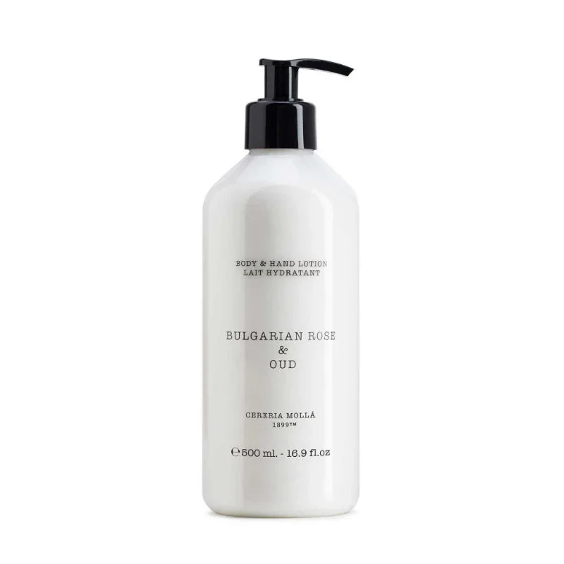 Handlotion im Spender Bulgarian Rose und Oud