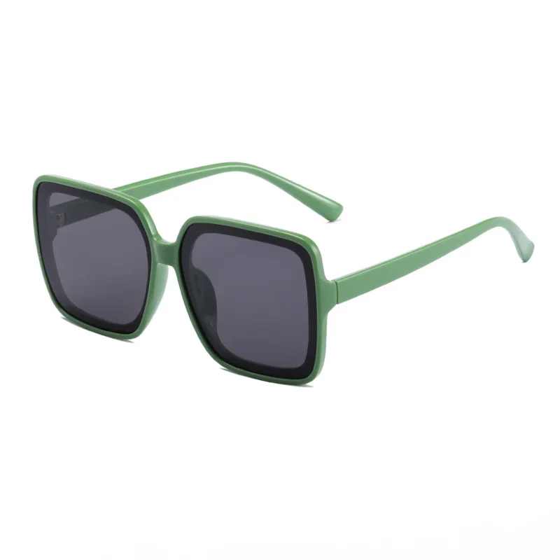 Damen quadratische Sonnenbrille mit stilvollem Rahmen und UV-Schutz Karnz
