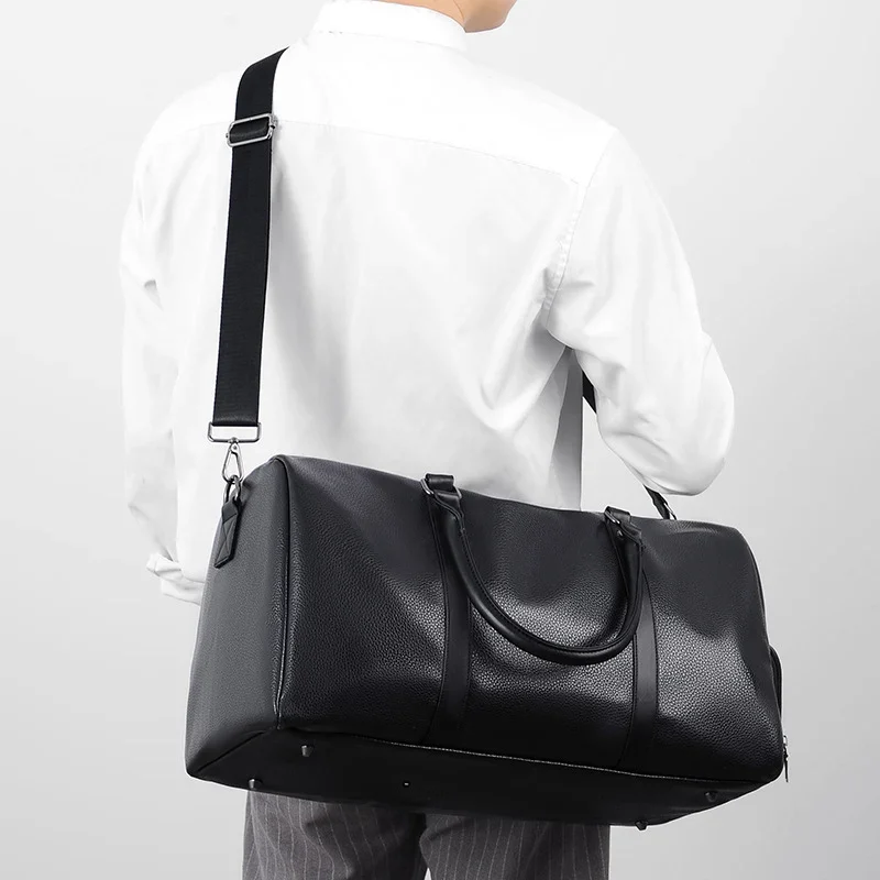 Premium Leder Reise Duffle Karnz