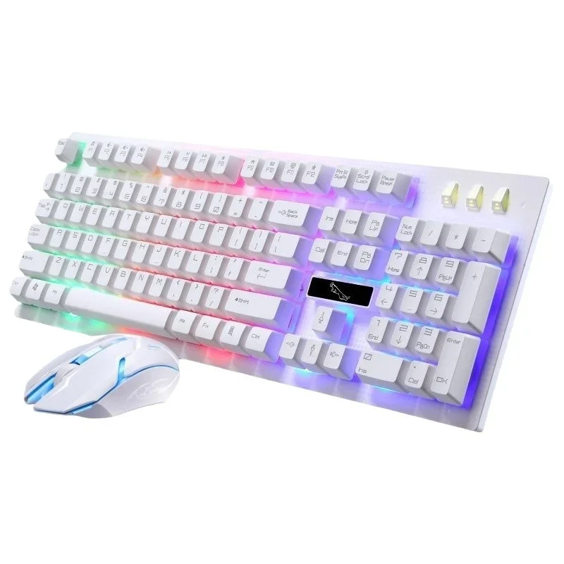 RGB Hintergrundbeleuchtet Mechanische Tastatur und Gaming Maus Combo Karnz