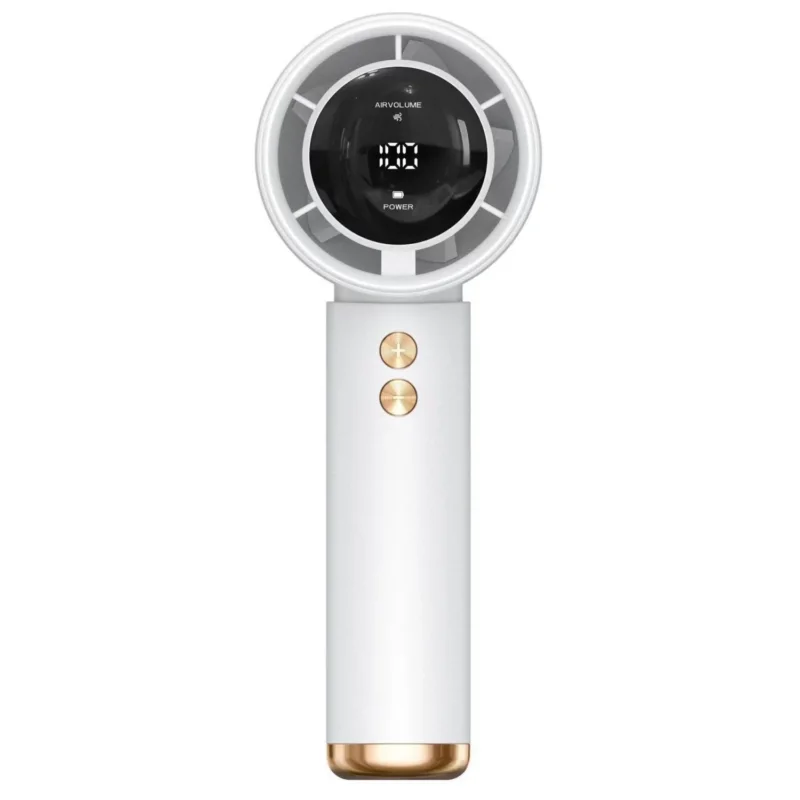 Damen Tragbarer Handventilator mit digitales LCD-Display Karnz