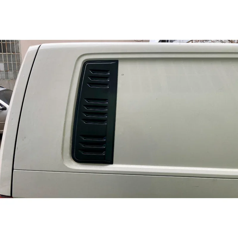 OneWay, Lüftungsschlitze, Mattschwarz, Passend für Volkswagen Transporter T5.1/T6/T6.1 (2010-2022), 2-teiliges Set