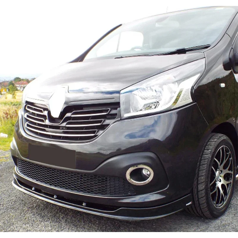 OneWay, Frontspoiler, Glänzend schwarz, Passend für Renault Trafic X82 (2014-2018)