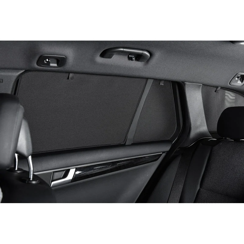 Car Shades, Satz (Hintertüren) passend für BMW X3 (G01) 2017- & iX3 (G08) 2020- (4-teilig), Textil, Schwarz