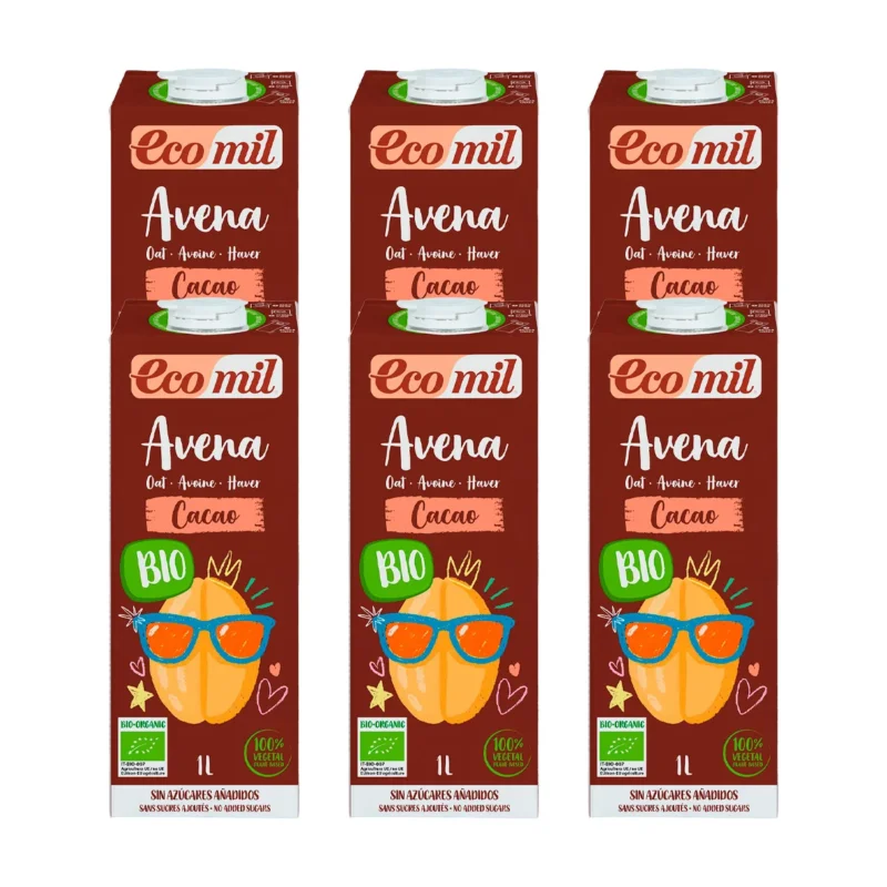6er-Pack NaturGreen Haferdrink Choco 1 l