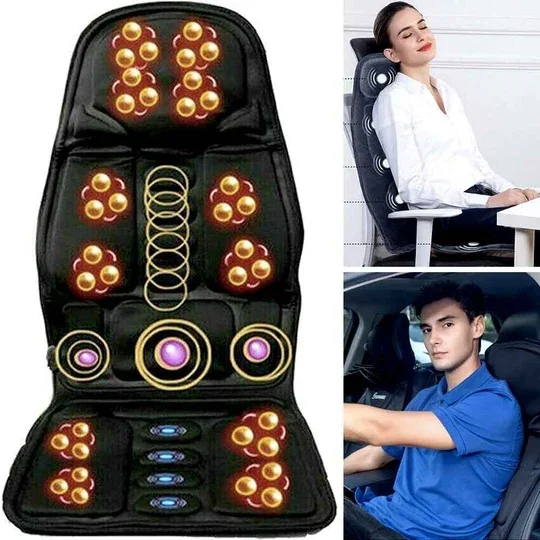 Brehn | Heated Massage Chair Cover with 8 Massage Modes – Relaxo Kissen