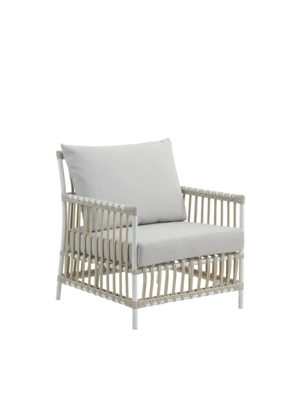 Caroline Exterior Sessel, Dove White fra Sika-Design