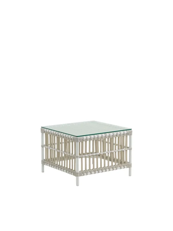 Caroline Exterior Sidebord, Dove White von Sika-Design
