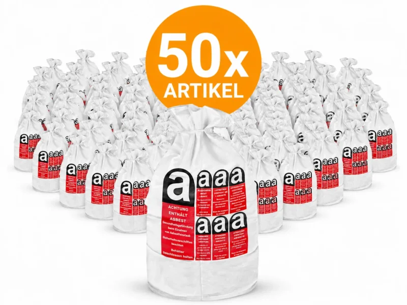 Asbestsack Set