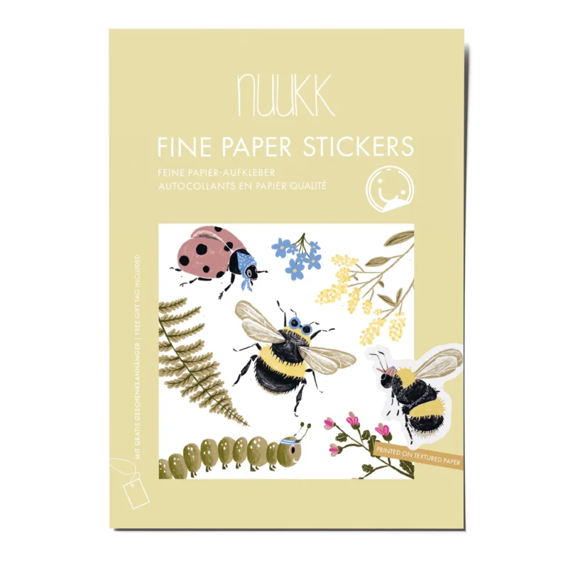 nuukk Stickerbogen "Bienen"