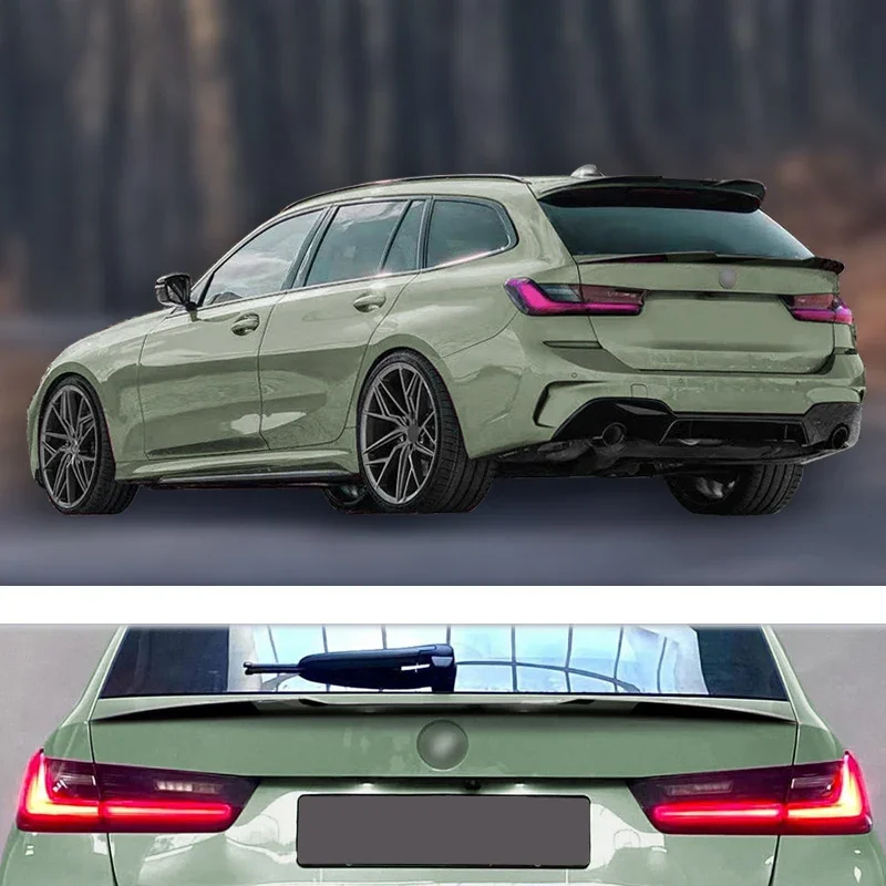 AutoStyle, Heckstoßstangenspoiler, ABS, Hochglanzschwarz, Passend für BMW 3-Series G21 Touring (2019-)