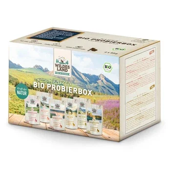 Wildes Land Katze 6er Bio Probierbox, Nassfutter
