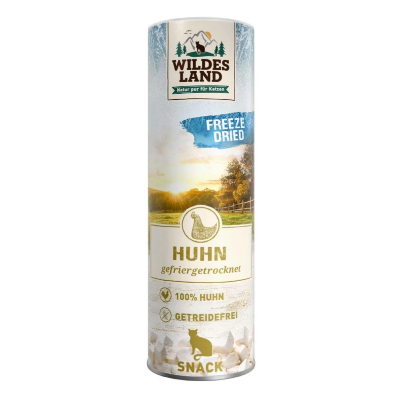 Wildes Land Katze Freeze Dried Huhn zoo-de
