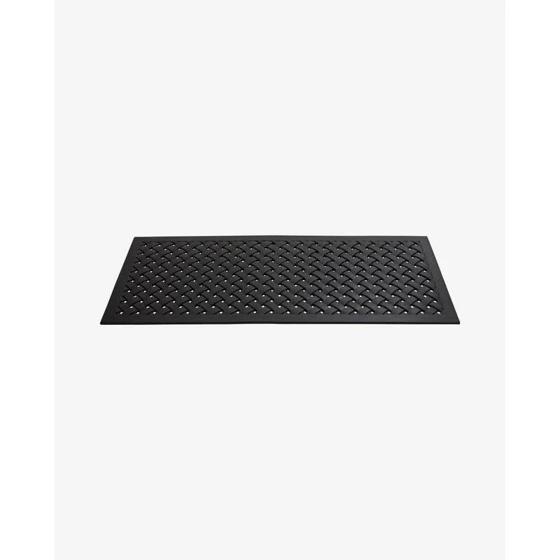 Nordal Calla Fußmatte, schwarzes Gummi
