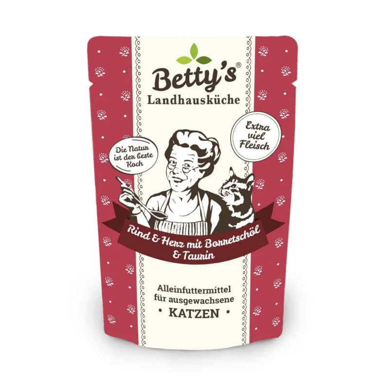 Betty's Katze Rind & Herz zoo-de