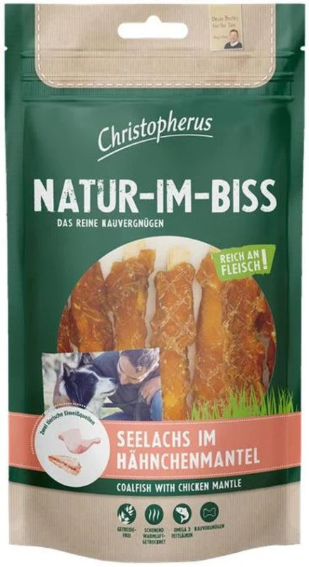 Christopherus Snack Seelachs im Hähnchenmantel zoo-de