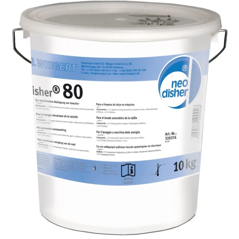 Dr. Weigert neodisher 80 Intensiv-Geschirrreiniger Pulver 10 kg