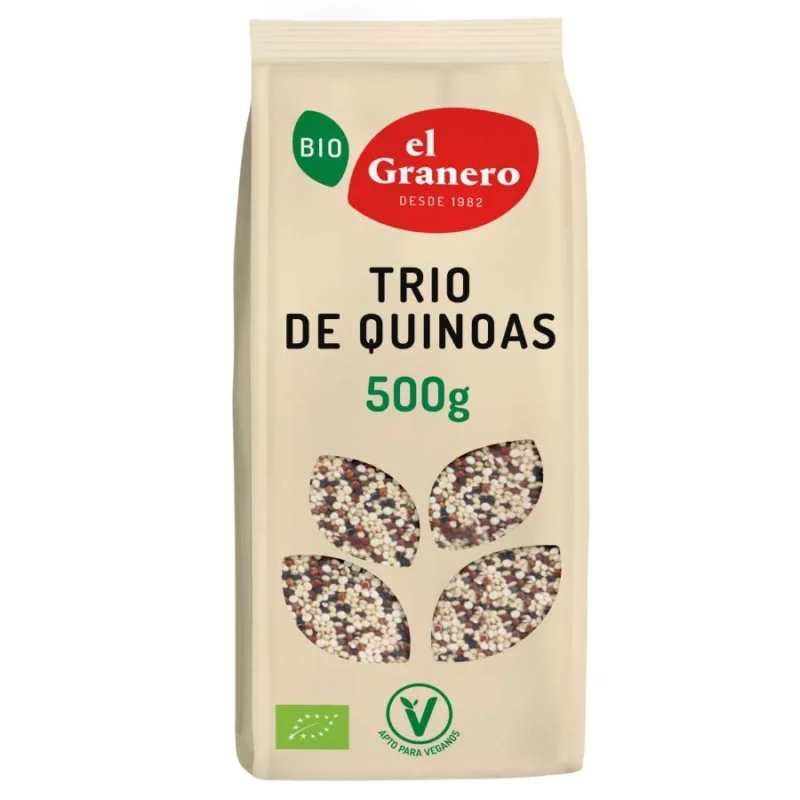 Trio de Quinoas Bio El Granero 500 g