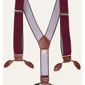 Emmy Design The Sassy Polkadot Bretels Bordeaux – foto 1