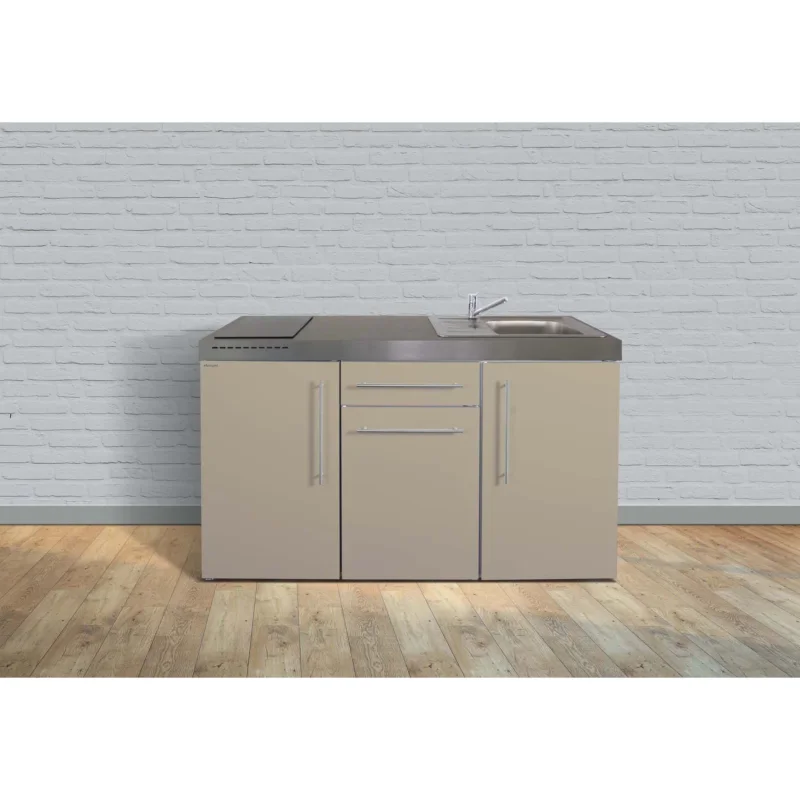 Stengel - Mini-Küche Miniküche Premiumline MPSA160KSIKFliBre2Sn Sand