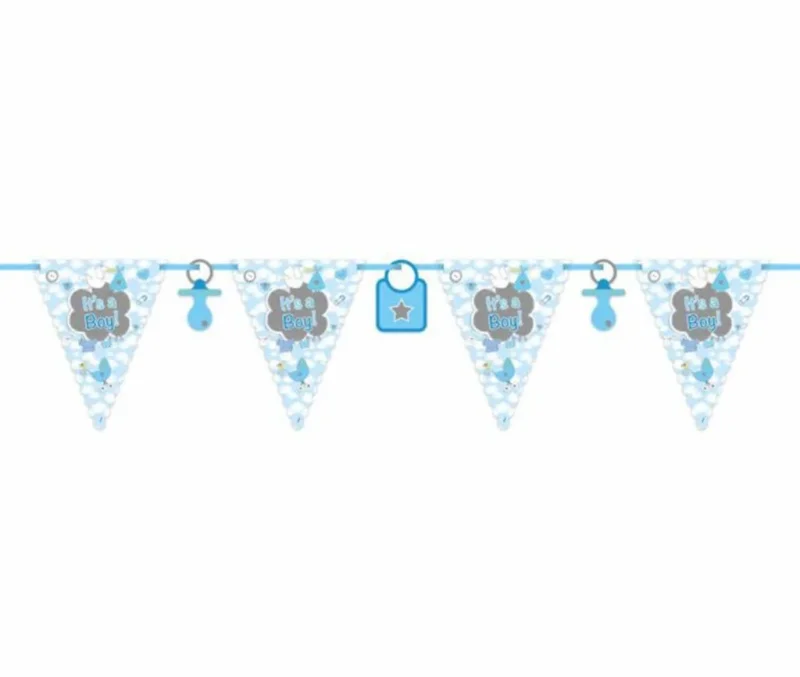 Geboorteslinger Jongen It's A Boy 6m van Folat koop je bij Partywinkel