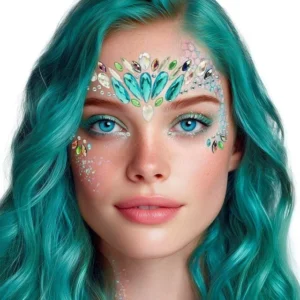 Gezichtsdecoratie Zeemeermin Carnaval van Widmann koop je bij Partywinkel