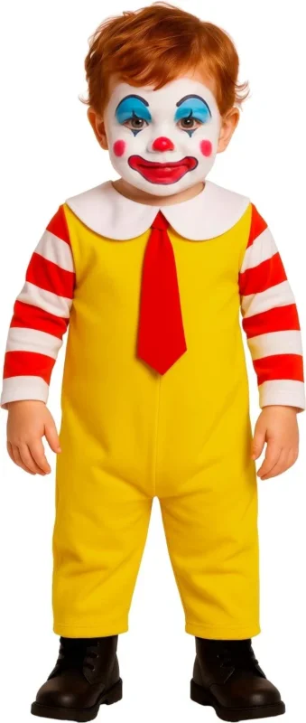 Halloween Kostuum Baby Mac Donalds Clown van Fiestas Guirca koop je bij Partywinkel