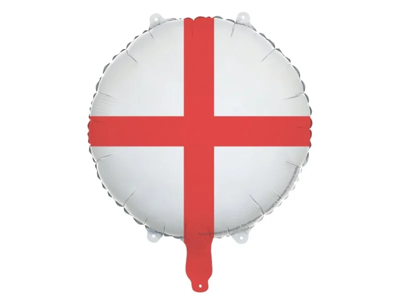 Helium Ballon Engelse Vlag 45cm Leeg van Partydeco koop je bij Partywinkel